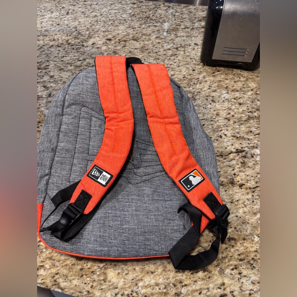 New Era San Francisco Giants Cram Action Backpack MLB Baseball Team Laptop Slot - Picture 11 of 11